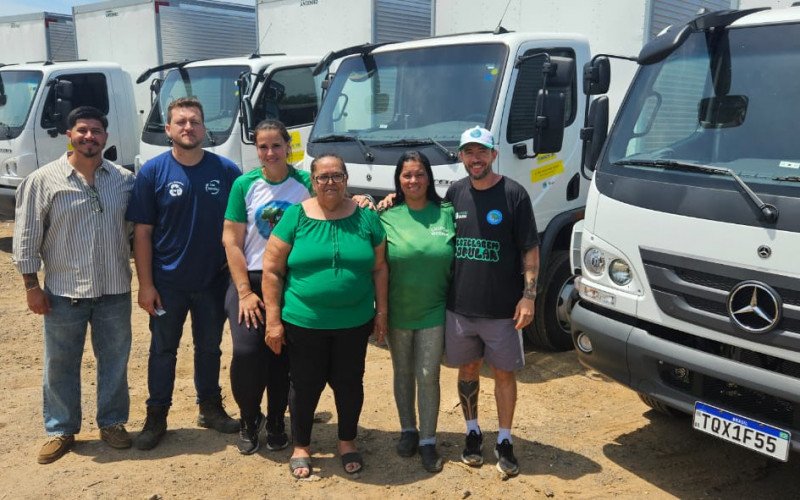 Em São Leopoldo, três cooperativas foram beneficiadas 