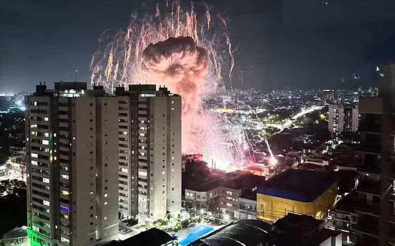 Incêndio com explosões é registrado no Tatuapé, zona leste de SP | abc+