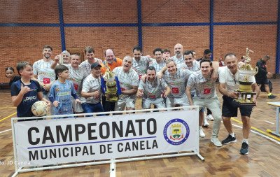 Campeonato de Futsal Sênior de Canela encerra com Amigos do Laje como campeã
