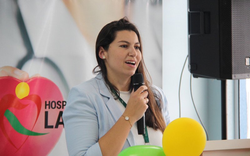 Diretora administrativa do hospital, Tamara Adolpho dos Reis