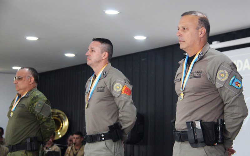 Banda de Música do 3º BPM celebra 130 anos em cerimônia em Novo Hamburgo
