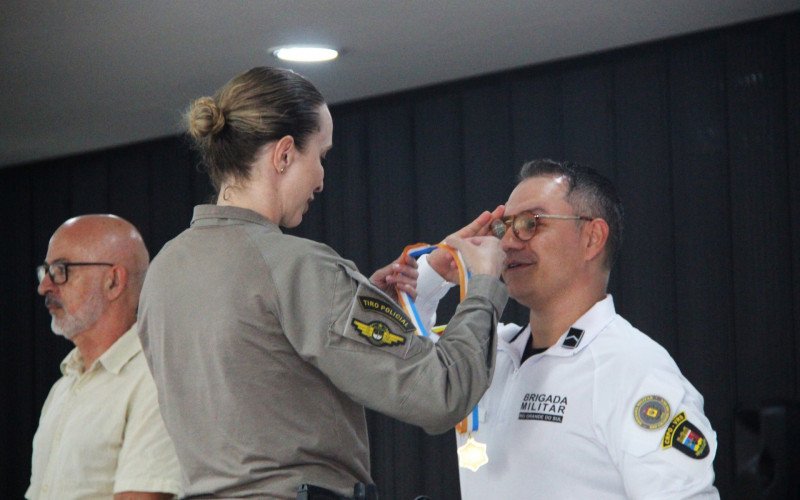 Banda de Música do 3º BPM celebra 130 anos em cerimônia em Novo Hamburgo
