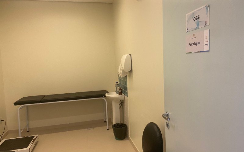 Salas do ambulatório do Programa Saúde 60+ RS, em Novo Hamburgo