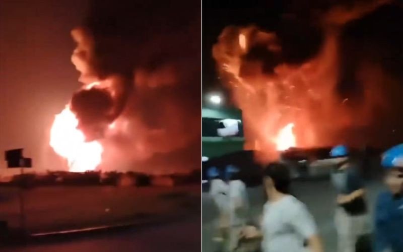 Explosão seguida de incêndio devasta polo industrial na Argentina | abc+