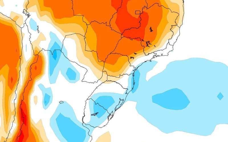 Mapa mostra a temperatura na segunda metade de novembro | abc+