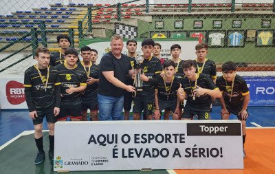 Campeonatos Municipais de Futsal de Base de Gramado têm os cinco campeões definidos; confira