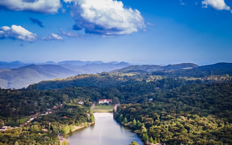 Lago São Bernardo, em São Francisco de Paula