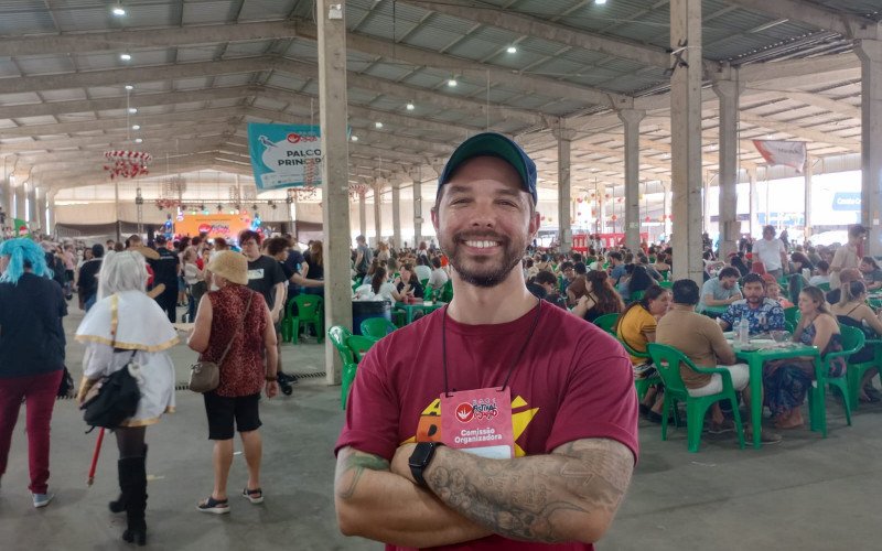 Rafael Estran, organizador do Anime Buzz e do Festival, avaliou o evento de forma positiva