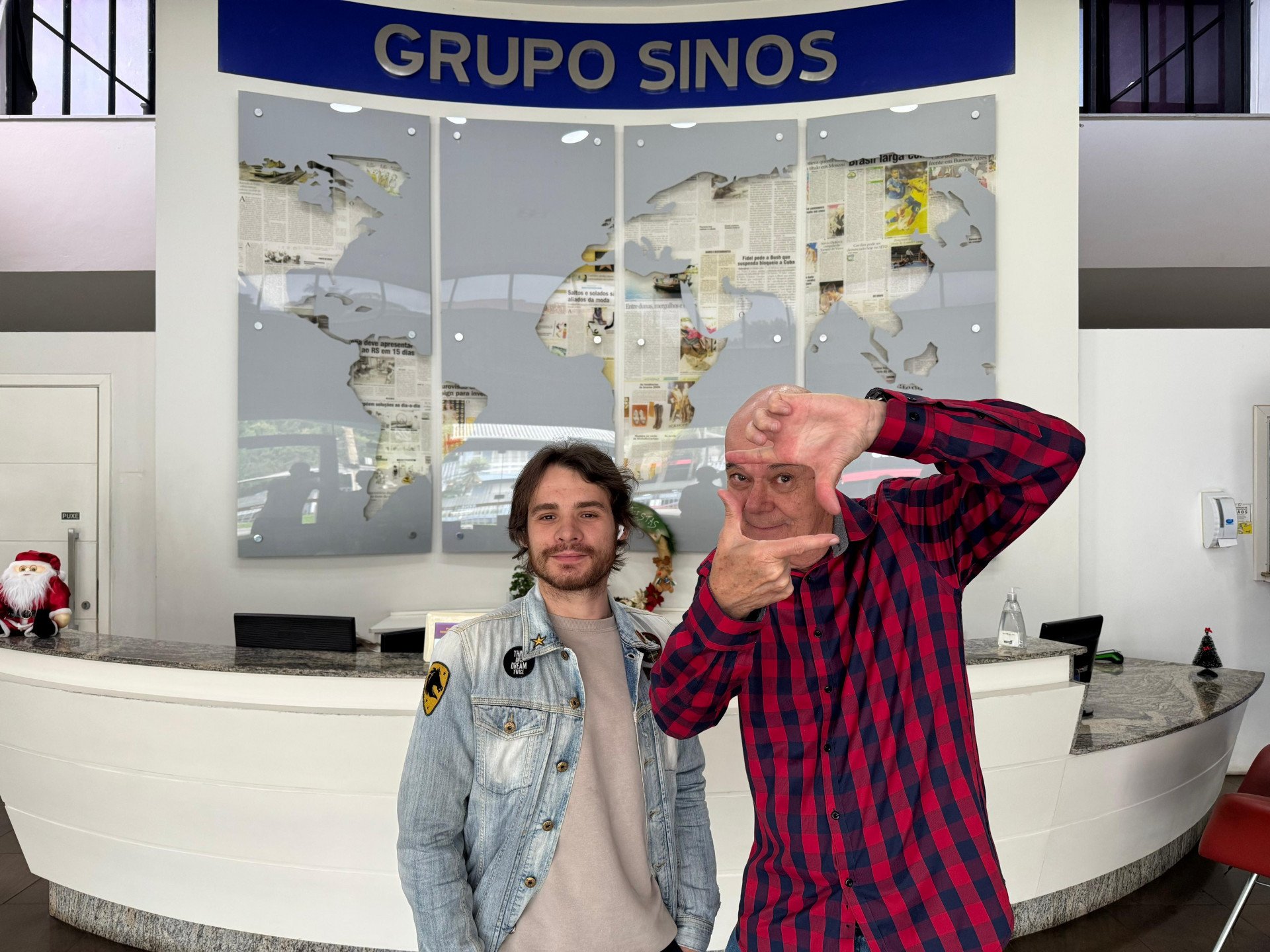 Produtor da ParaNóia, Leonardo Nunes e diretor geral, Luís Fernando Rodembuch | abc+