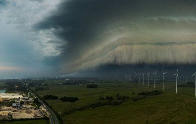 Imagens impressionantes mostram nuvem prateleira no Rio Grande do Sul; entenda o fenômeno