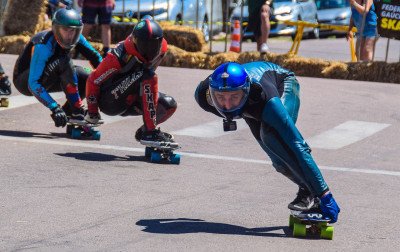 Yan Bertinati é vice-campeão gaúcho de Skate Downhill após etapa decisiva em Guaíba