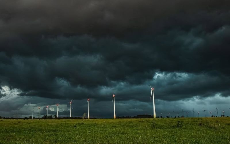 Imagens impressionates mostram nuvem prateleira no Rio Grande do Sul
