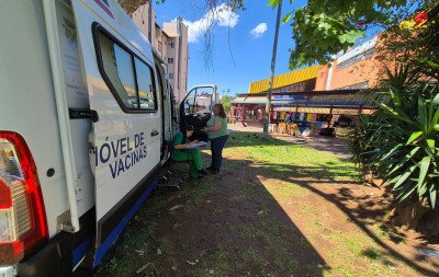 Unidade Móvel oferece vacinas na Estação São Leopoldo
