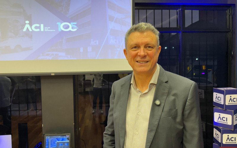 Presidente da ACI-NH, Robinson Klein