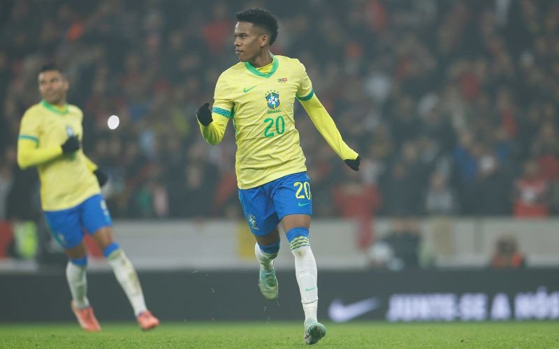 Estevão marcou o gol de embate do Brasil