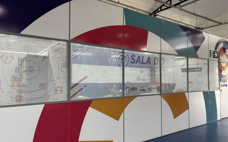 Sala do Empreendedor, junto ao Cidica, em Canela