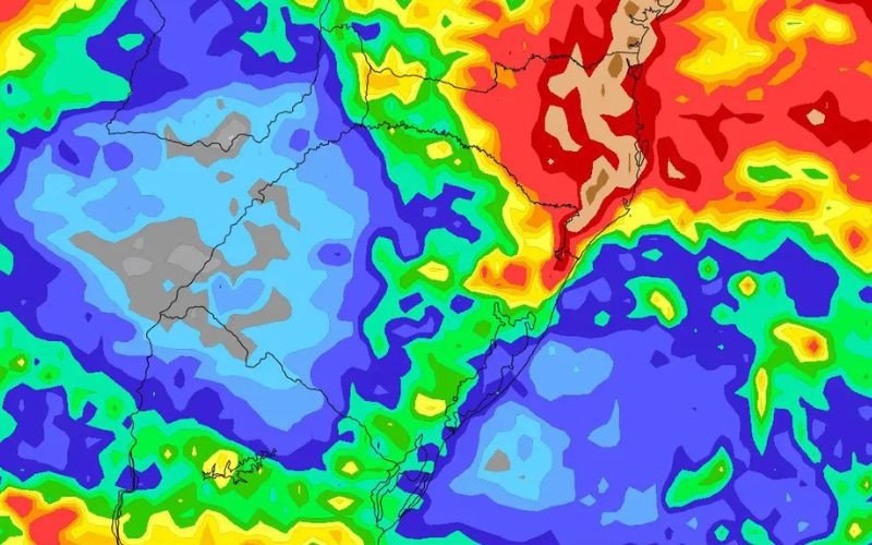 Projeção de chuva entre 18 de novembro e 3 de dezembro no Rio Grande do Sul | abc+