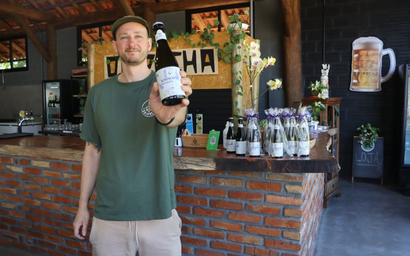 Peter Schwambach, proprietário da Cervejaria Oripacha | abc+
