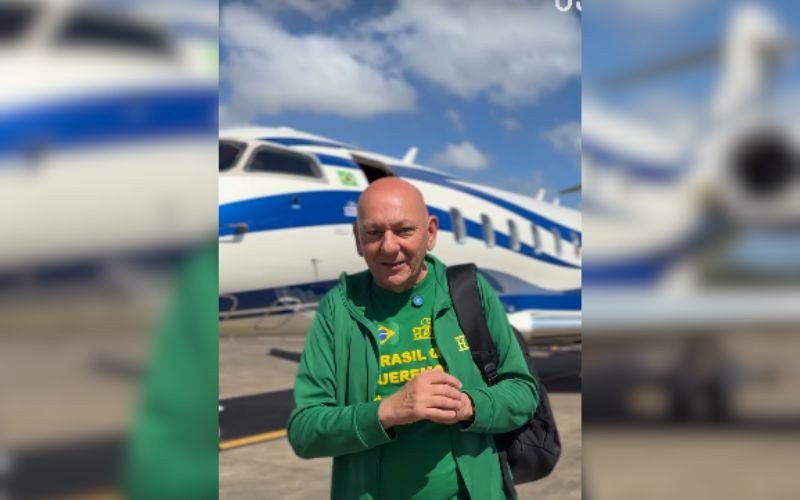 Luciano Hang embarcou ao Rio Grande do Sul nesta sexta-feira | abc+