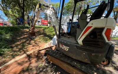 Rotatória entre Avenida Maurício Cardoso e Rua Marcílio Dias passa por revitalização