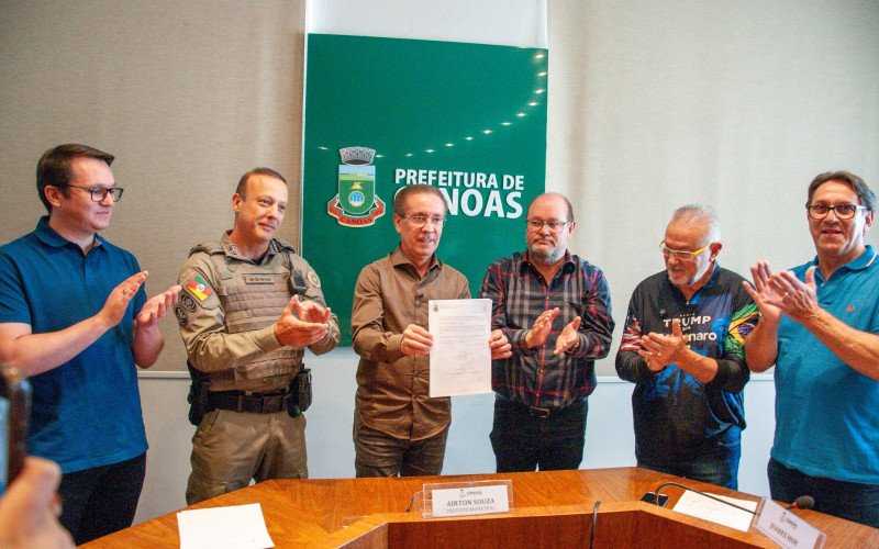 Ato oficial foi realizado na Prefeitura de Canoas | abc+