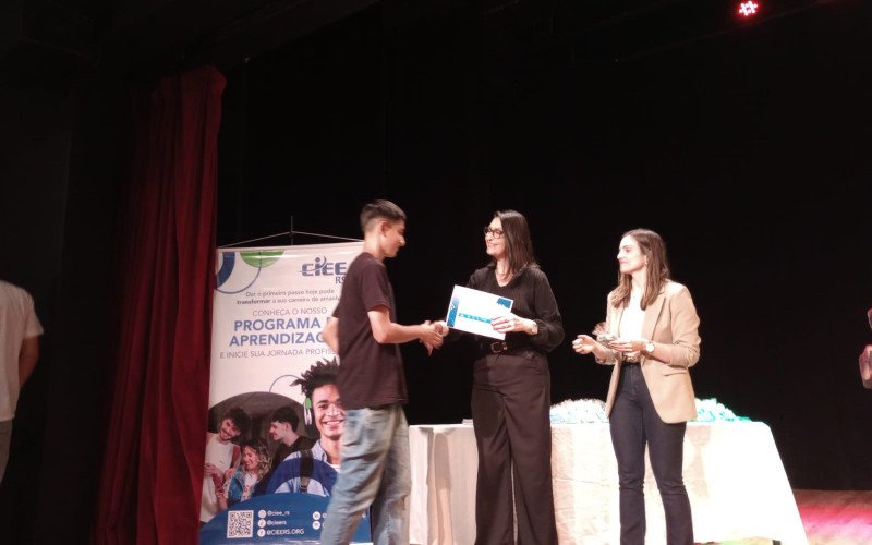 Durante um ano os jovens aprenderam como trabalhar e a entrar no mercado de trabalho
