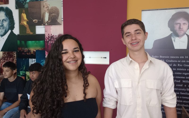 Mirela dos Santos e Arthur Ramos avaliaram a experiência como muito importante para a vida 