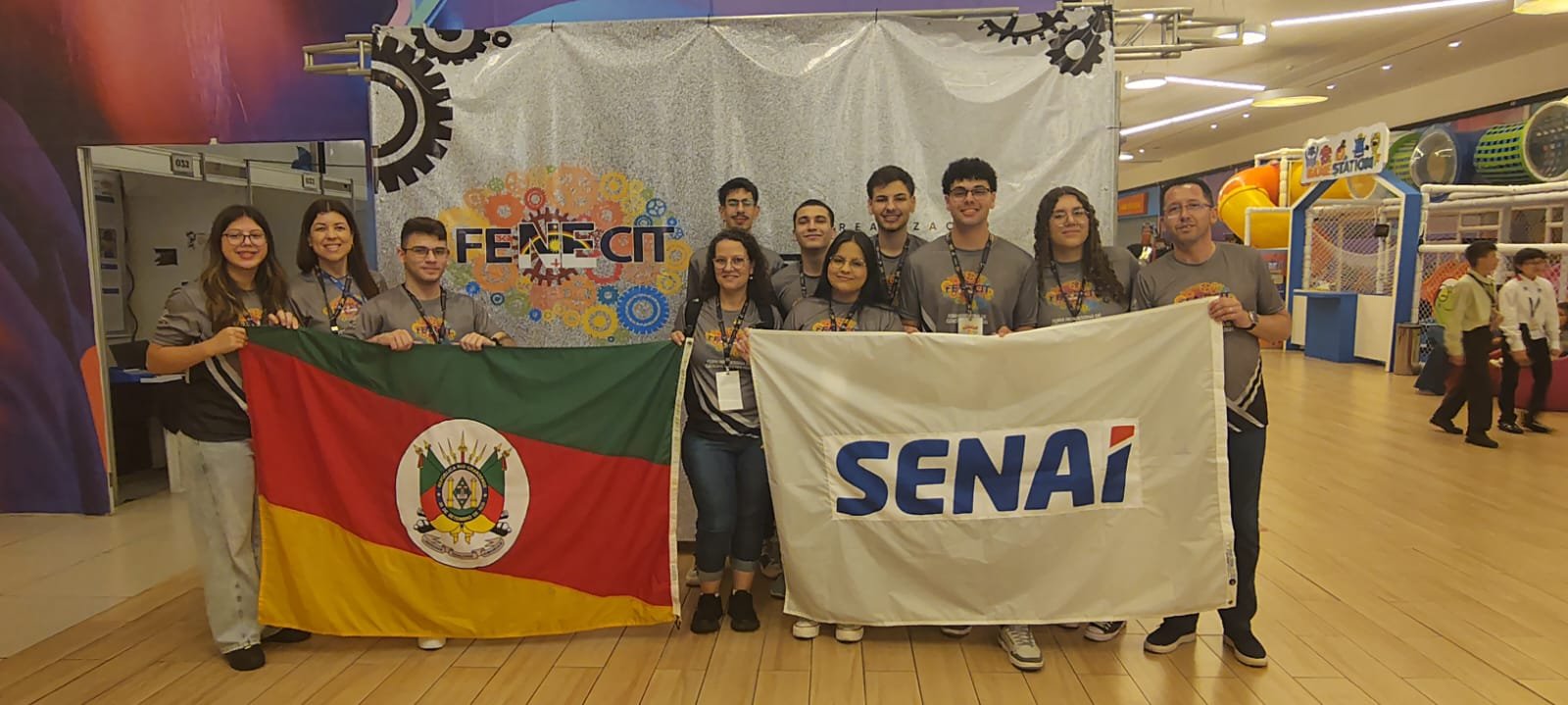 Alunos do Senai São Leopoldo brilharam na Fenecit 2025, em Pernambuco