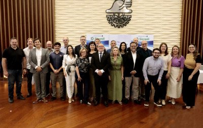 Jantar marca posse de nova diretoria e aniversário da Cics Canoas