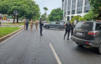 Incêndio atinge ministério em Brasília e deixa uma pessoa com 60% do corpo queimado