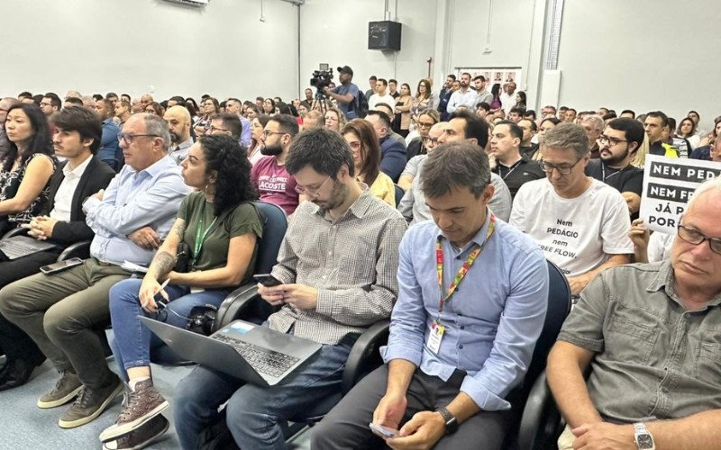 Audiência pública tem debate com prós e contras pedágios do Bloco 1 em Gravataí 
