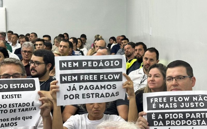 Audiência pública tem debate com prós e contras pedágios do Bloco 1 em Gravataí 

