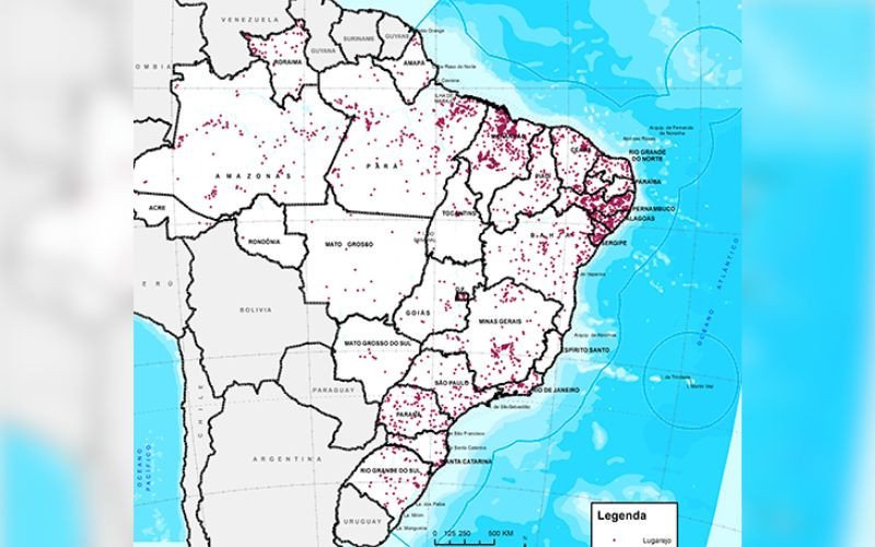 Novo mapeamento do IBGE divulga novas localidades: Imagem mostra aglomerados rurais (lugarejos)   | abc+