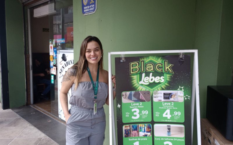 Conforme Débora Vebber, a Black Friday da Lebes será antecipada