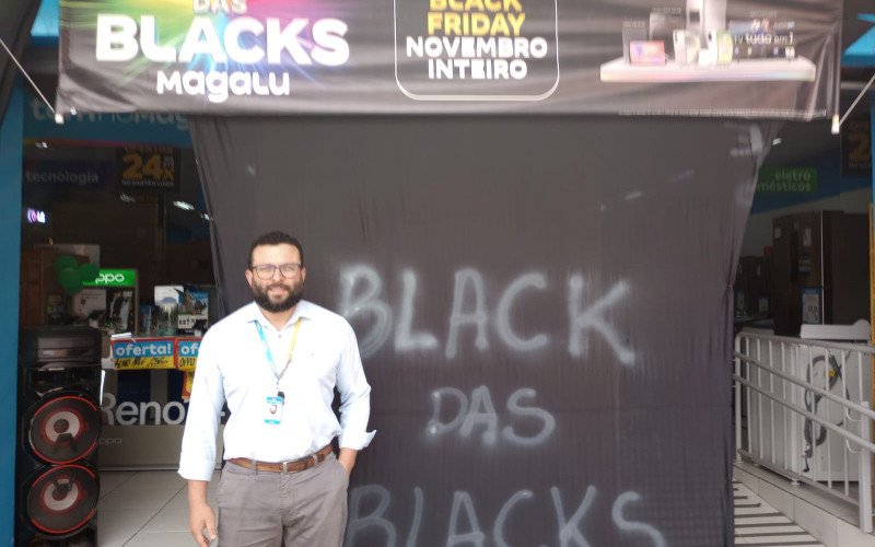 Para Anderson Ribeiro, a Black Friday é a data mais forte do ano no Magazine Luiza
