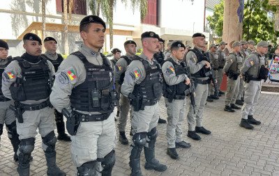 Número de policiais tem aumento expressivo nas ruas; saiba mais sobre a Operação Papai Noel