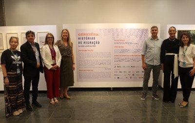VÍDEO: Luiza Brunet visita exposição em Novo Hamburgo