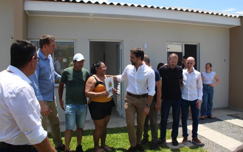 A Casa é Sua: Governo do Estado entrega moradias a famílias que viviam em áreas de risco no Vale do Caí