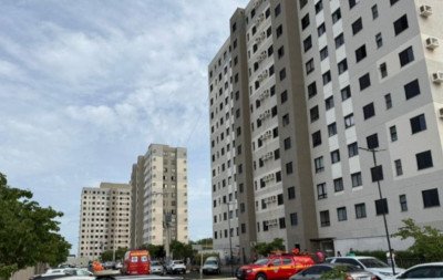 Menino de 5 anos cai de janela do 12º andar de prédio