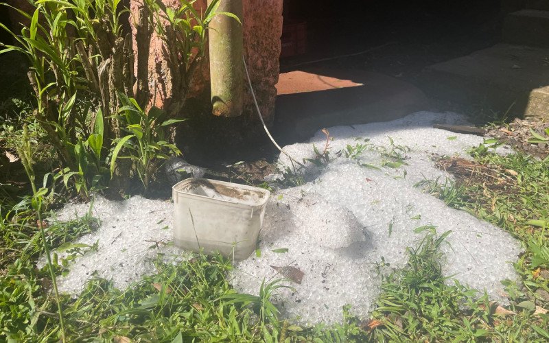 Acúmulo de granizo em Vale Real | abc+