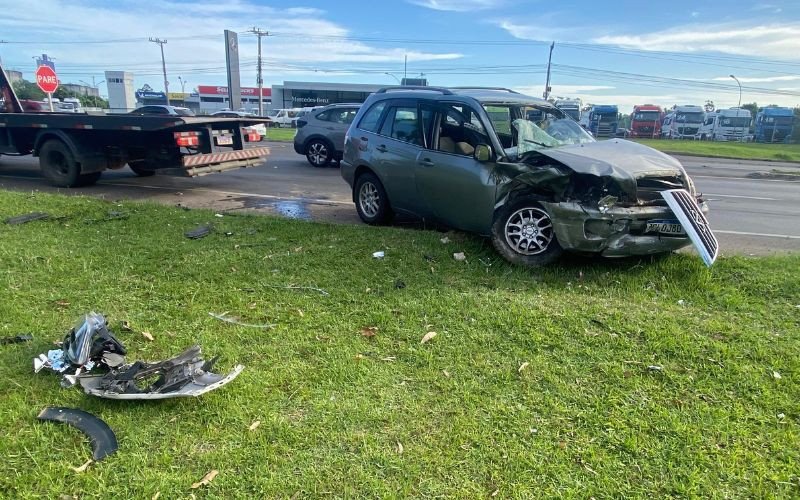 RS-239: Acidente é registrado em Novo Hamburgo