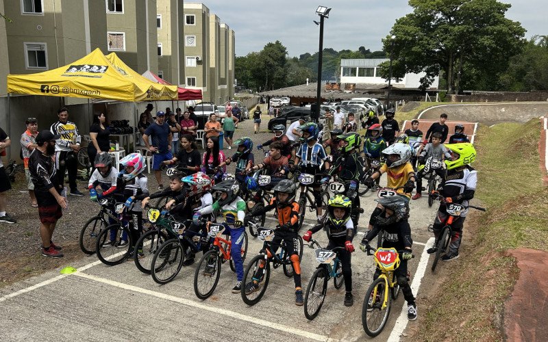 Competição de BMX marcou a última disputa das Olimpíadas Escolares de Novo Hamburgo