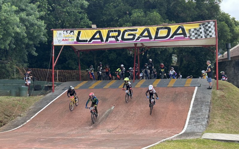 Competição de BMX marcou a última disputa das Olimpíadas Escolares de Novo Hamburgo