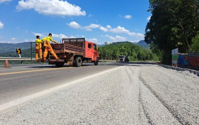 Dezembro inicia com obras da EGR na Região das Hortênsias; confira os trechos de rodovias que recebem serviços