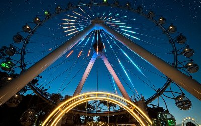 Roda Canela terá novo show de luzes para temporada de Natal; saiba mais