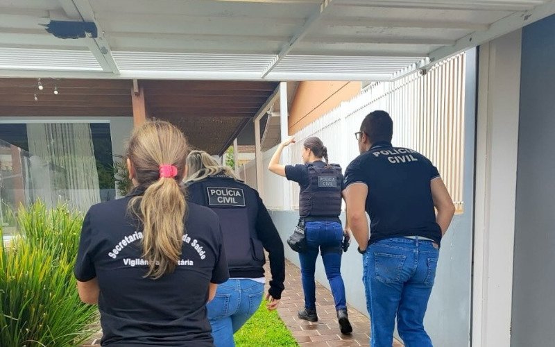 Equipamento foi apreendido na manhã desta segunda-feira (1°)