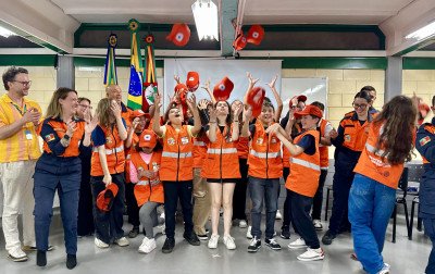 Primeira turma de Agentes Mirins de Defesa Civil de Gramado celebra formatura