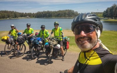 "Uma superação": grupo de amigos de Canoas faz trajeto de bicicleta até o Chile