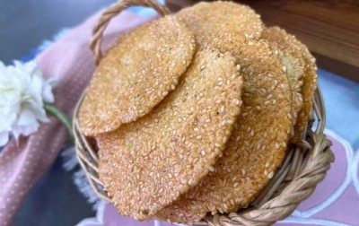 RECEITA DA ANA MARIA BRAGA: Saiba como fazer Biscoito de gergelim e parmesão preparado nesta terça-feira, 2 de dezembro