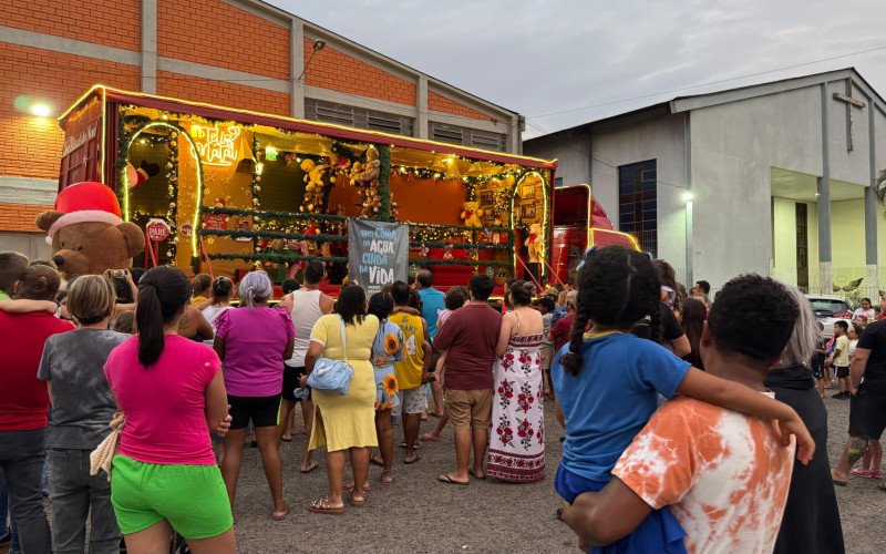 Casa Móvel do Noel no bairro Primavera | abc+